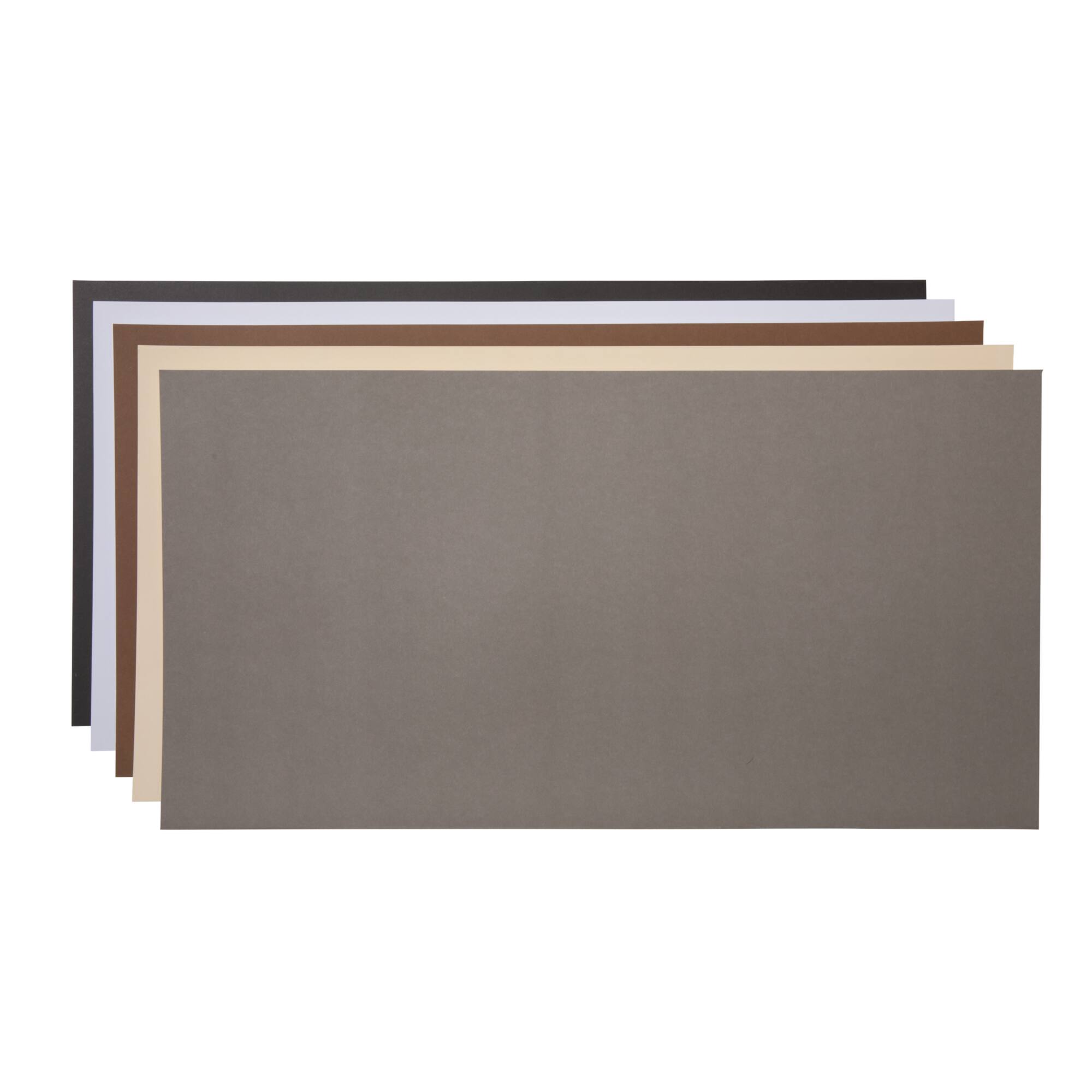 Cricut® Smart Paper™ Neutrals 13" x 25" Sticker Cardstock Sampler, 20 Sheets